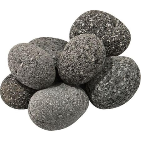 Dagan 3-4 in. Rolled Lava RockGrey RLR-35
